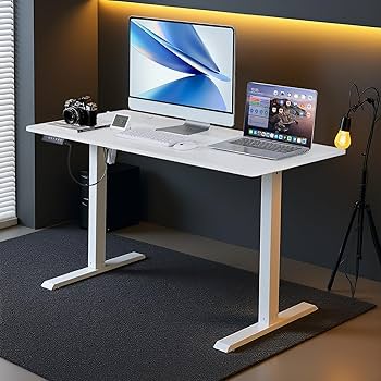 128. 電動昇降デスク　オフィスワークテーブル スタンディングデスク Amazon | ErGear 電動 オフィスワークテーブル 昇降式デスク